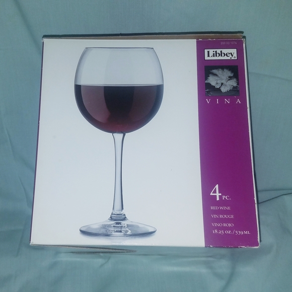 Libbey White Dining Drinkware Set - Picture 1 of 5